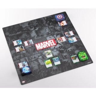 Gamegenic - Marvel Champions Game Mat XL – Marvel Black