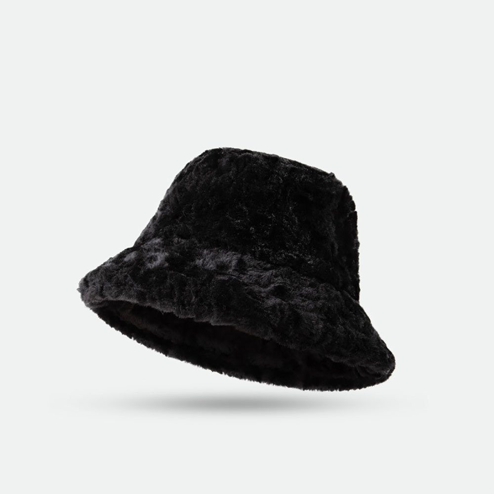 HutWorld Fischerhut Damen Winter Plüsch Fischerhut (Geeignet für den Innen- und Außenbereich, 1-St., Hervorragendes Produkt für Wärme im Winter) Winterlicher, warmhaltender Fischerhut