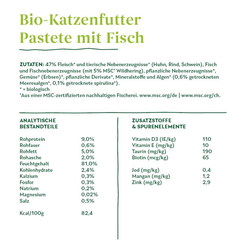 Probierpaket Yarrah Bio Pâté 6 x 400 g zu TOP-Preisen | bitiba %