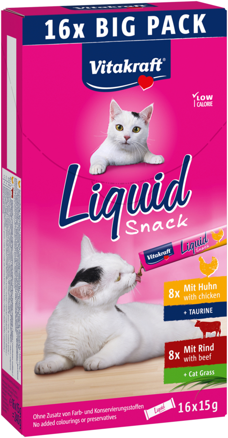 Vitakraft Snacks Vitakraft Liquid Snack Multipack 16x15 g