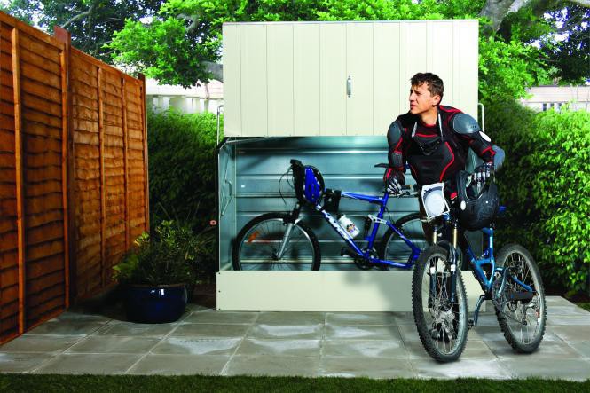 Duramax Fahrradbox hellbeige