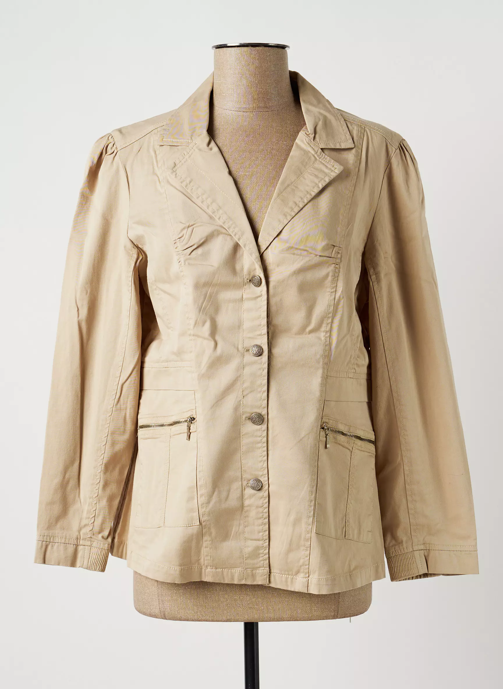 Jac Jac Vestecasual Femme couleur beige