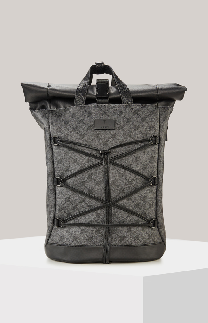 Rucksack Mazzolino Luc in Grau/Schwarz