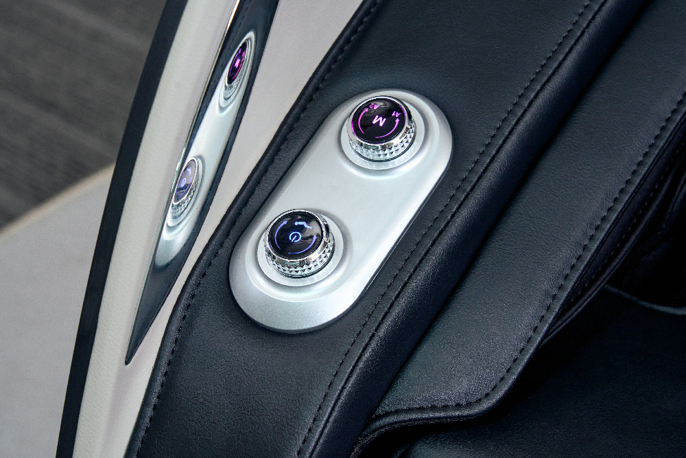 Happy Home Elektrischer Massagesessel mit Airbag & 3D-Massage-Mechanismus, Lautsprecher & Touchscreen-Display