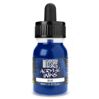 Acrylic Inks - Opaque Flüssige Acrylfarbe - Blau (4290) (30ml)