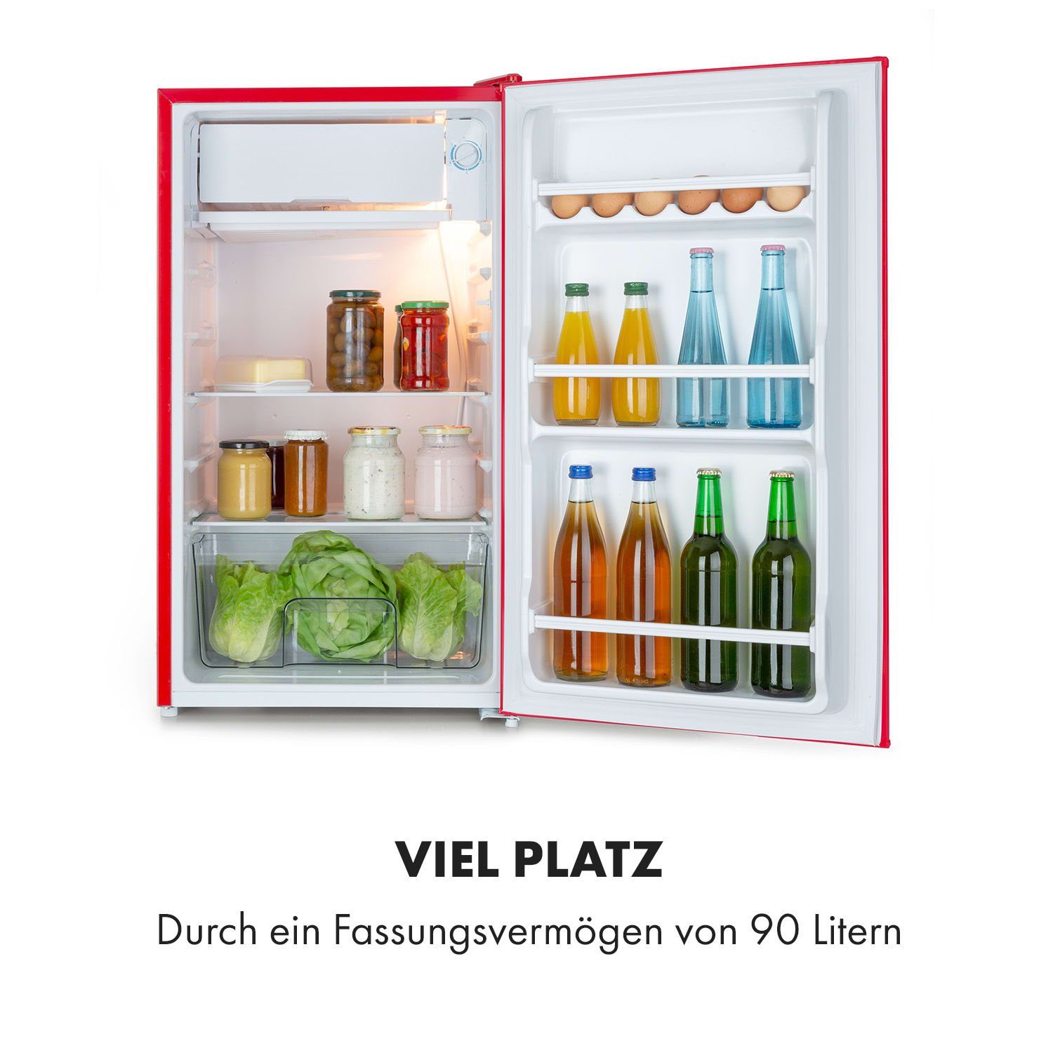 Klarstein Getränkekühlschrank CO2-Beercracker 10035194, 45 cm hoch, 47 cm breit