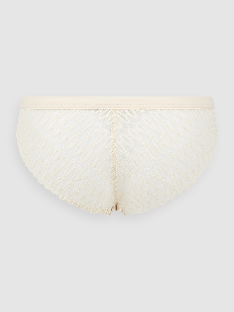 String mit Kontrasteinsatz Modell 'Aura' in offwhite