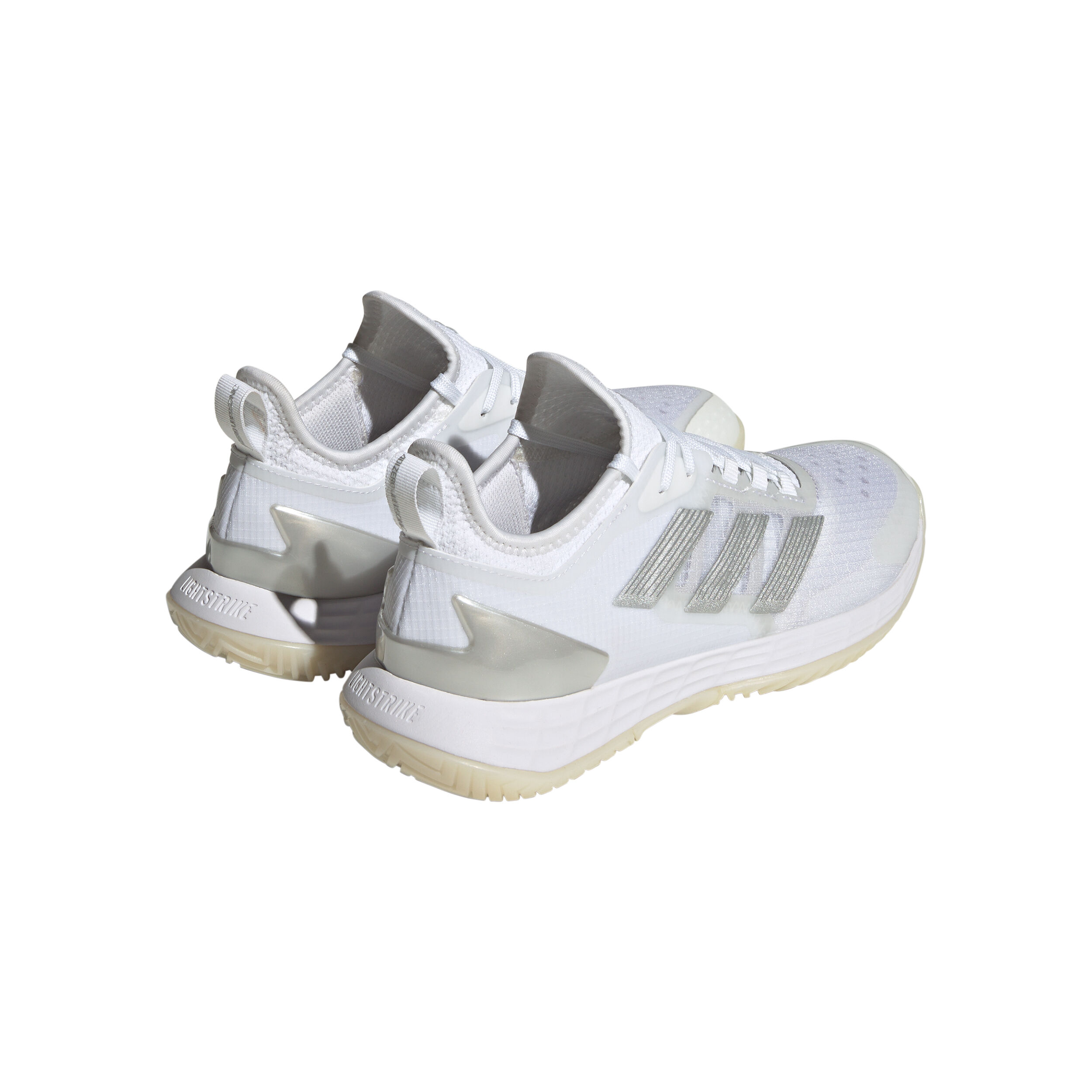 Adizero Ubersonic 4.1 Allcourtschuh Damen - Weiß, Silber