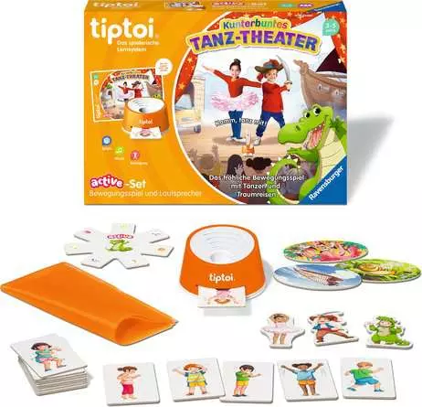 tiptoi® ACTIVE Set Kunterbuntes Tanz-Theater - Lernspiel ab 3 Jahren