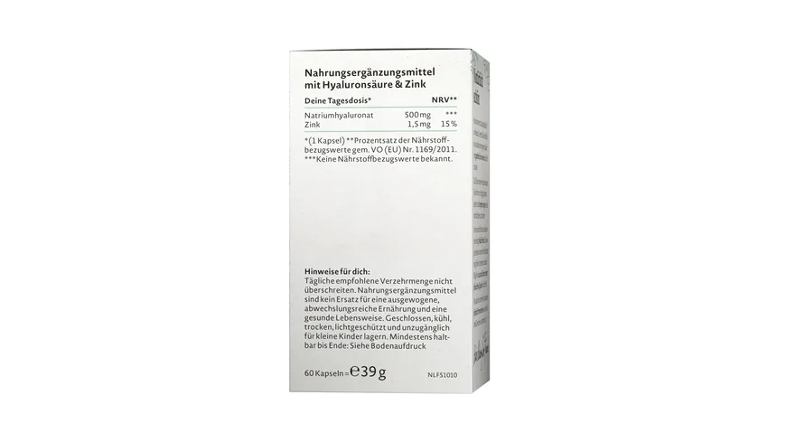NATURE LOVE Hyaluron 39 g