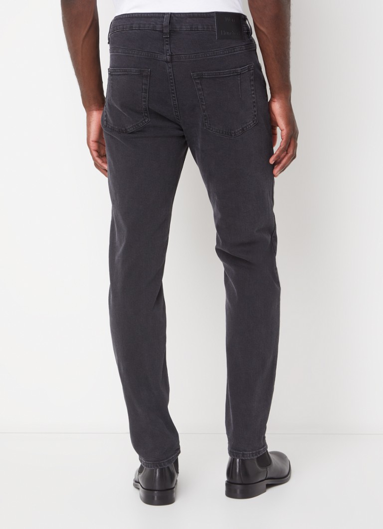 Blugi Won Hundred Dean Slim din bumbac organic spălat