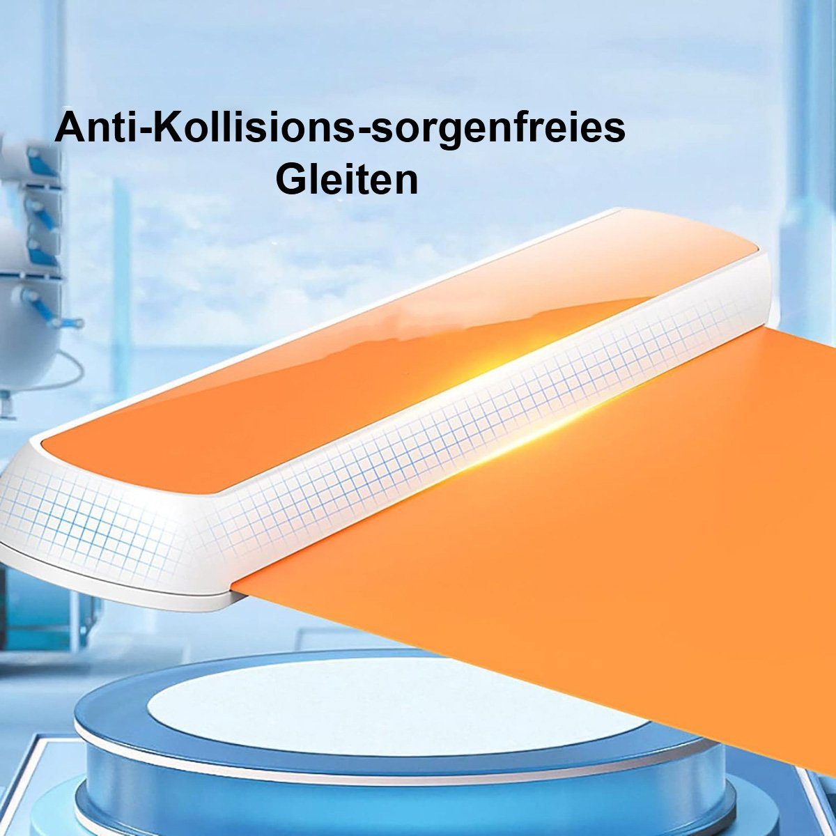 flowgoer Multitrainer Anti-Rutsch-Matte Landgleitbrett Beintrainingsbrett Eisschnelllauf, Perfekt für Beintraining und Speed Skating, simuliert das Skifahren