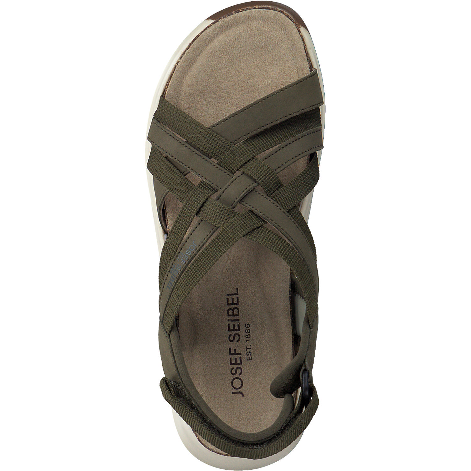 Josef Seibel Annie 02 68902, Klassische Sandalen, Damen, Olive