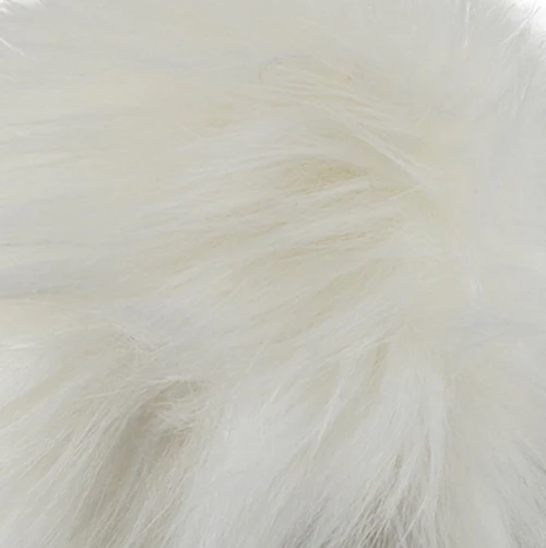 Pompon White Fur white
