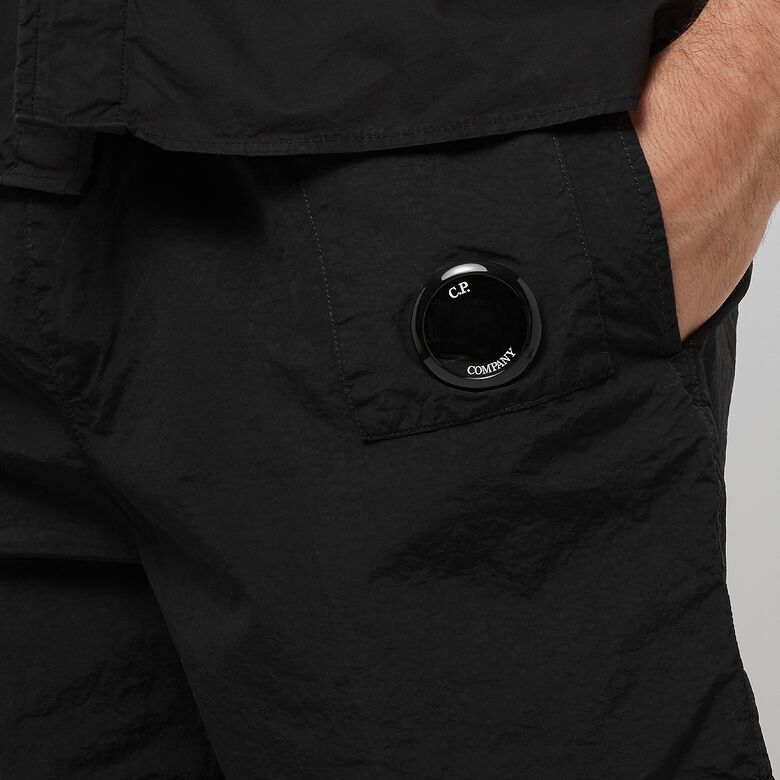C. P. Company Flatt Nylon Utility Swim Shorts Black