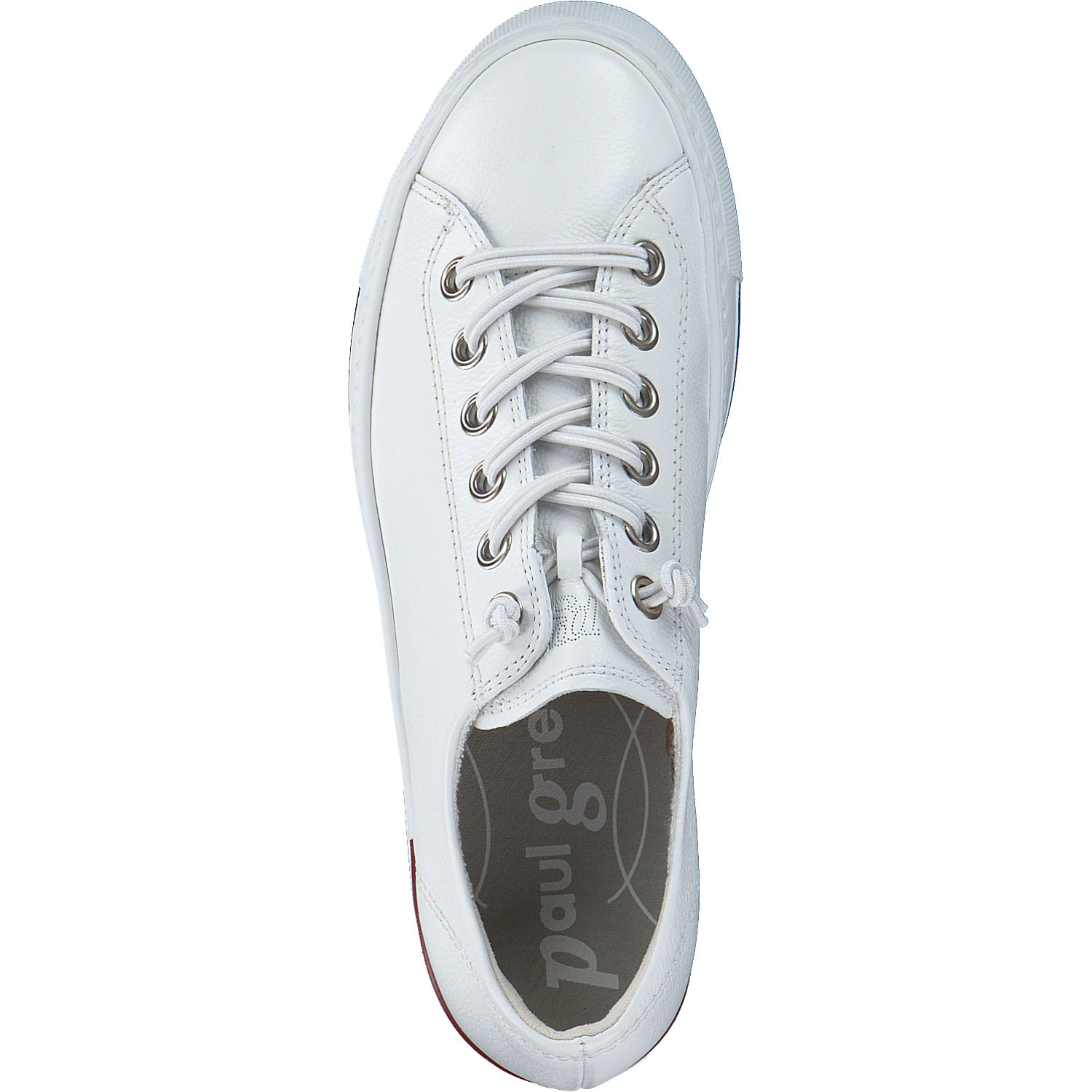 Paul Green 4081, Schnürschuhe, Damen, Weiß (White)