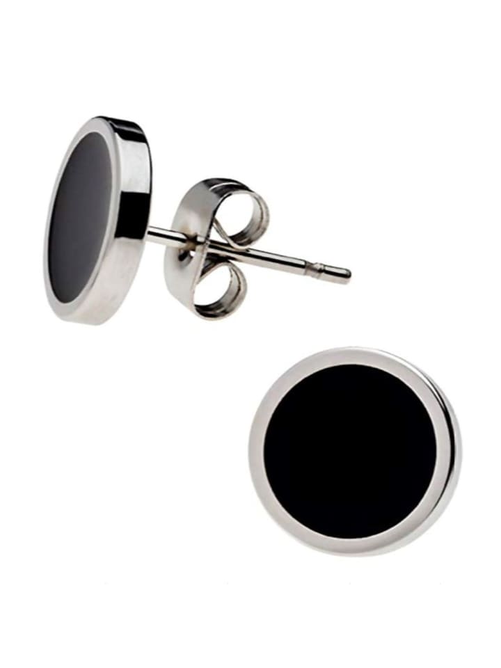 Bungsa Ohrstecker in Schwarz günstig kaufen onesize