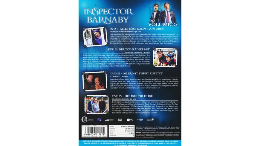 Inspector Barnaby Vol. 27  [4 DVDs]