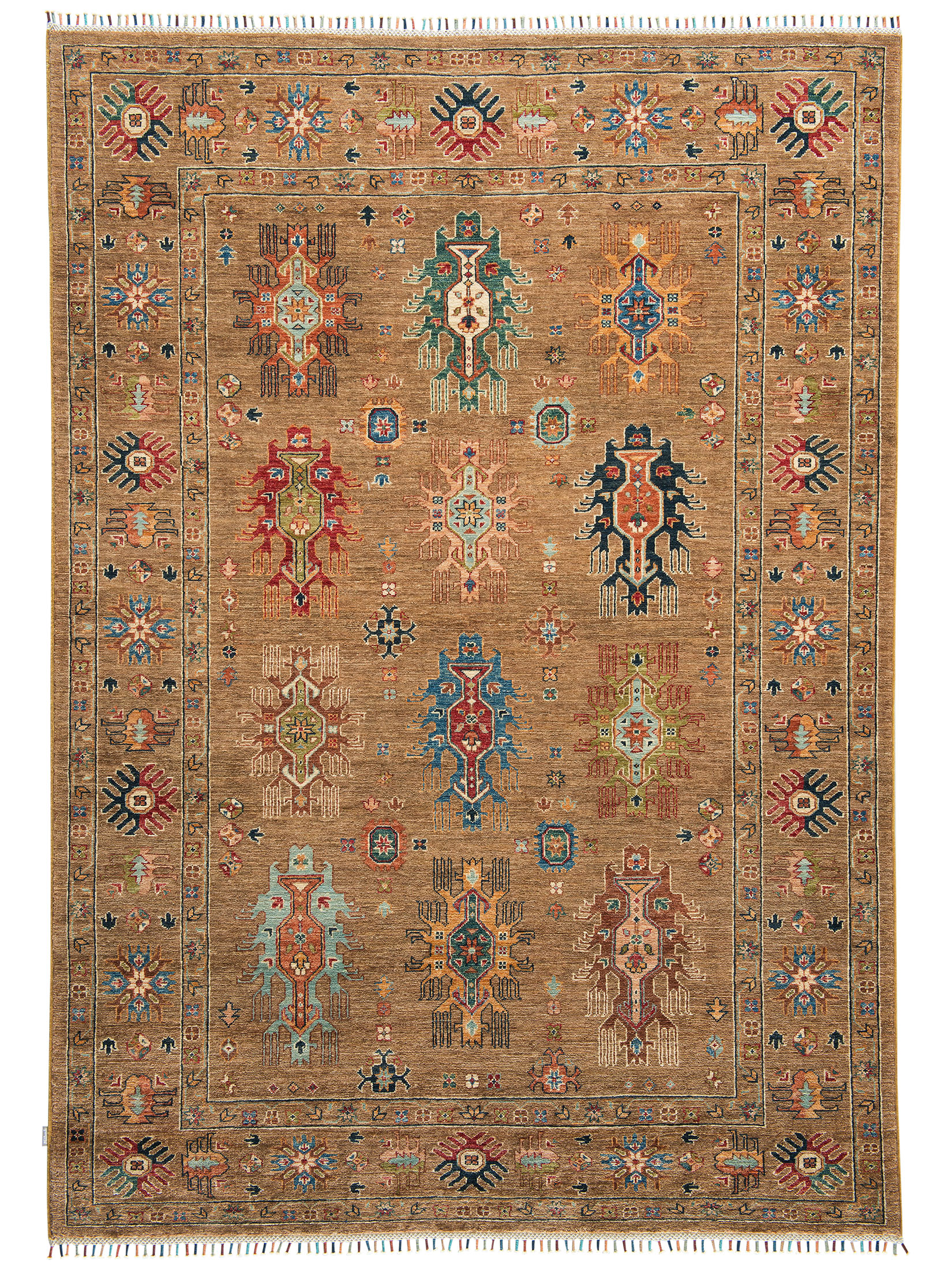 Kazak Ghazni ca. 178 x 250 cm, Unikat / Einzelstück