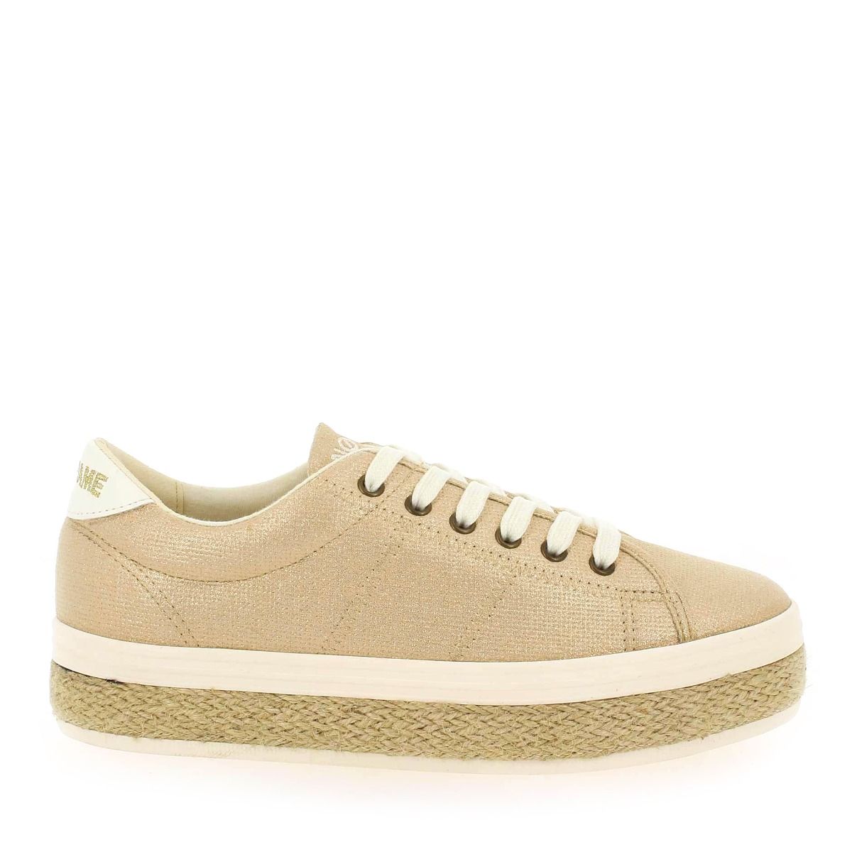 No Name  MALIBU SNEAKER IRUN - Doré