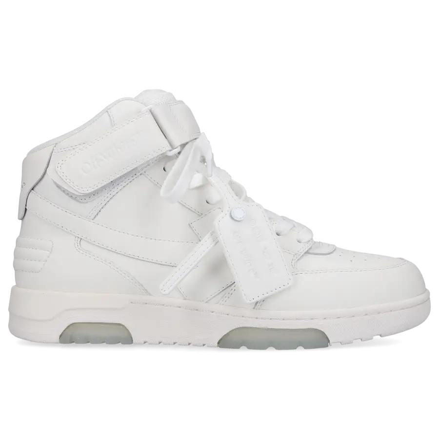 Off-White - Sneaker high OUT OF OFFICE Kalbsleder - weiß