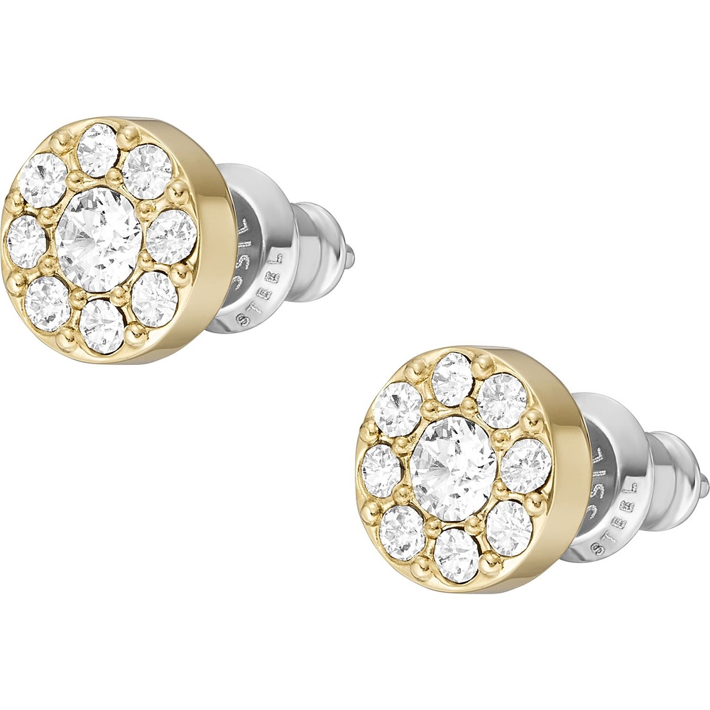 Fossil Boucles d'oreilles à fermoir à poussette Acier inoxydable Boucles d'oreilles