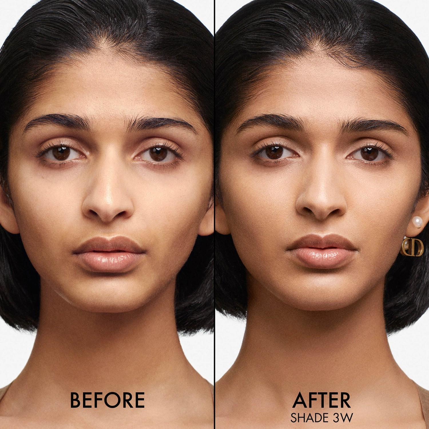 DIOR Hydra Nude - Foundation - 24-timers naturlig perfeksjon og 48-timers fuktighet