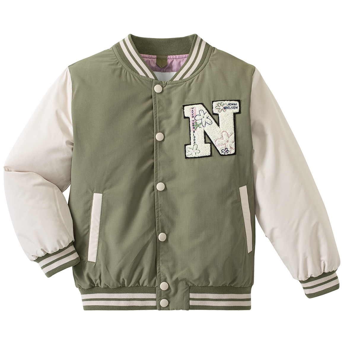 Jungen Jacke im College-Look