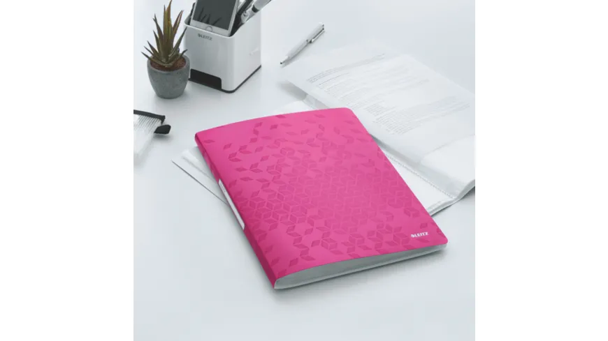 LEITZ Sichtbuch Wow pink pink