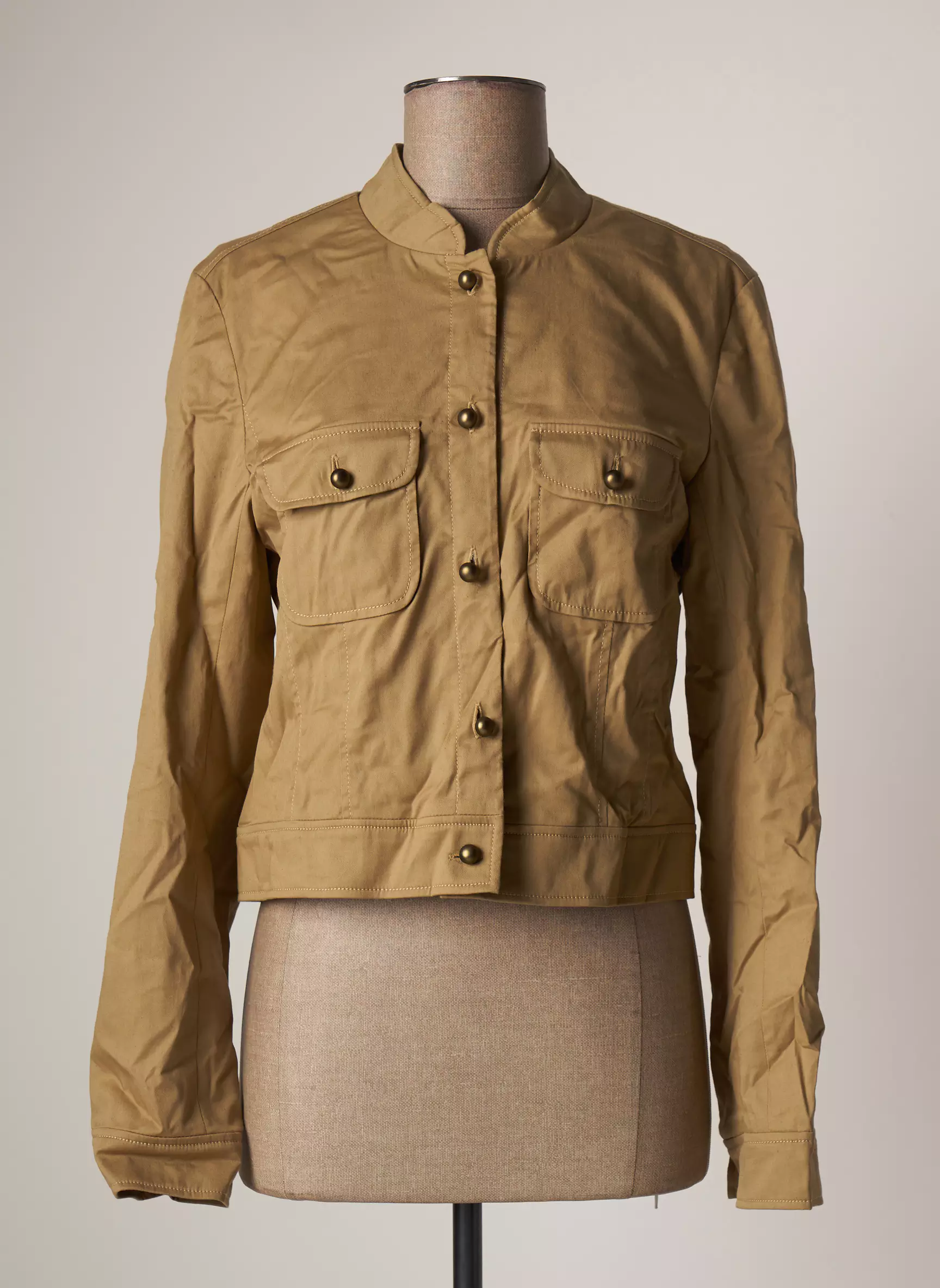Sinequanone Vestecasual Femme couleur beige