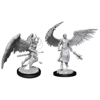 D&D Nolzur's Marvelous Miniatures - Deva & Erinyes