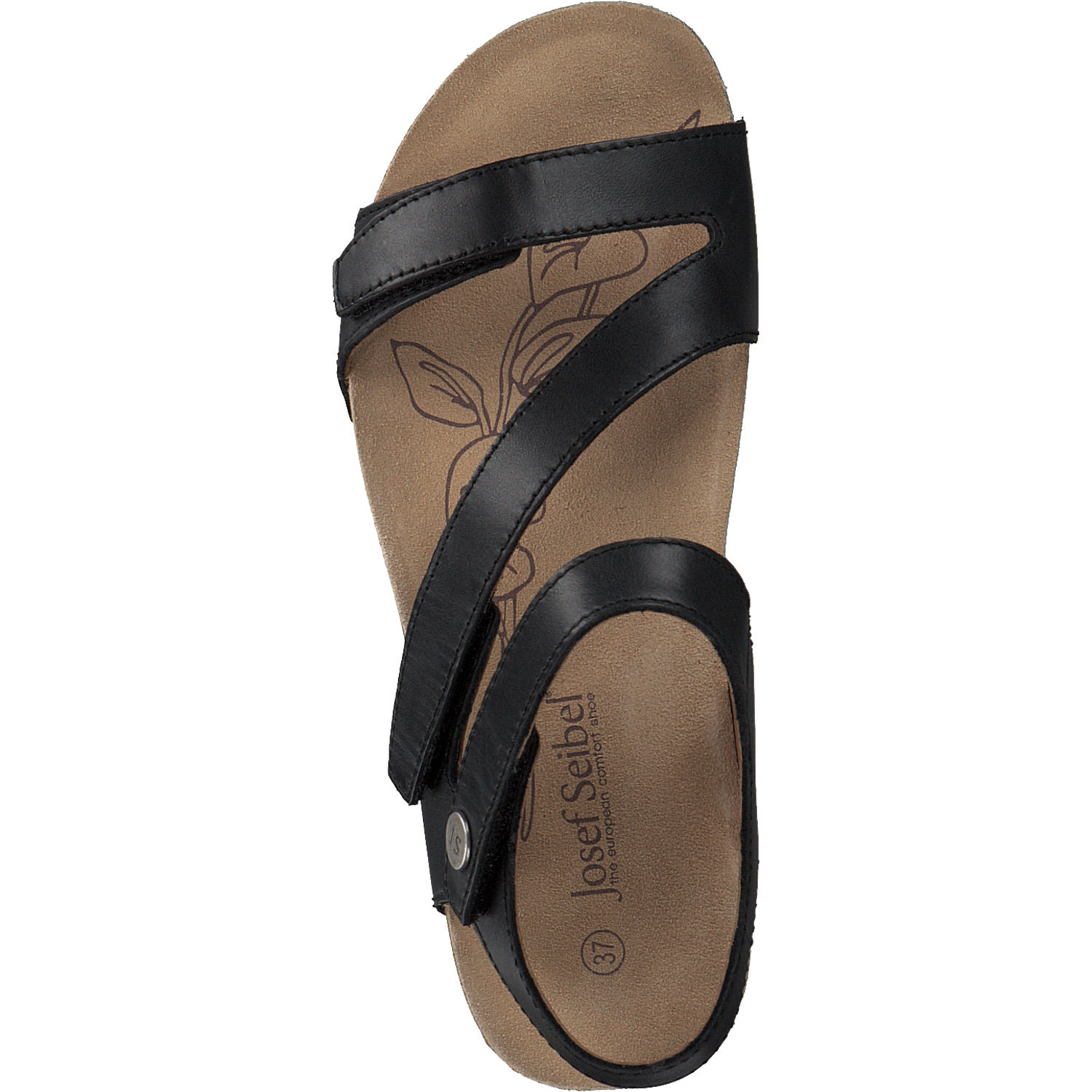 Josef Seibel Tonga 25 78519, Klassische Sandalen, Damen, Schwarz