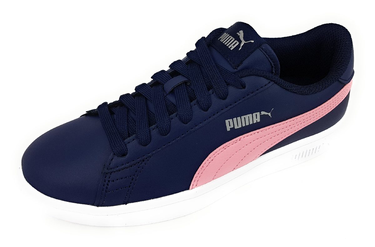 Puma Smash v2L Jr. 365170/032 Blau 032 Peacoat-Peony