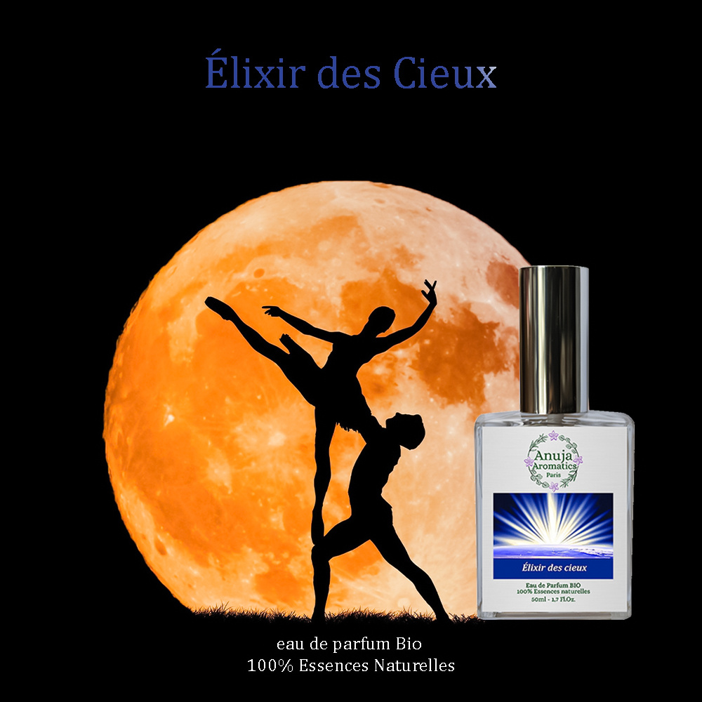 anuja aromatics Élixir des Cieux Eau de Parfum Bio aux Essences 100 % Naturelles