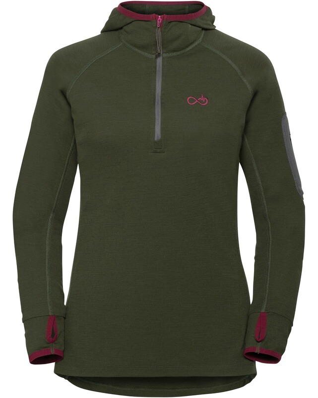 Merkel Gear Damen Merino Hoody Ws
