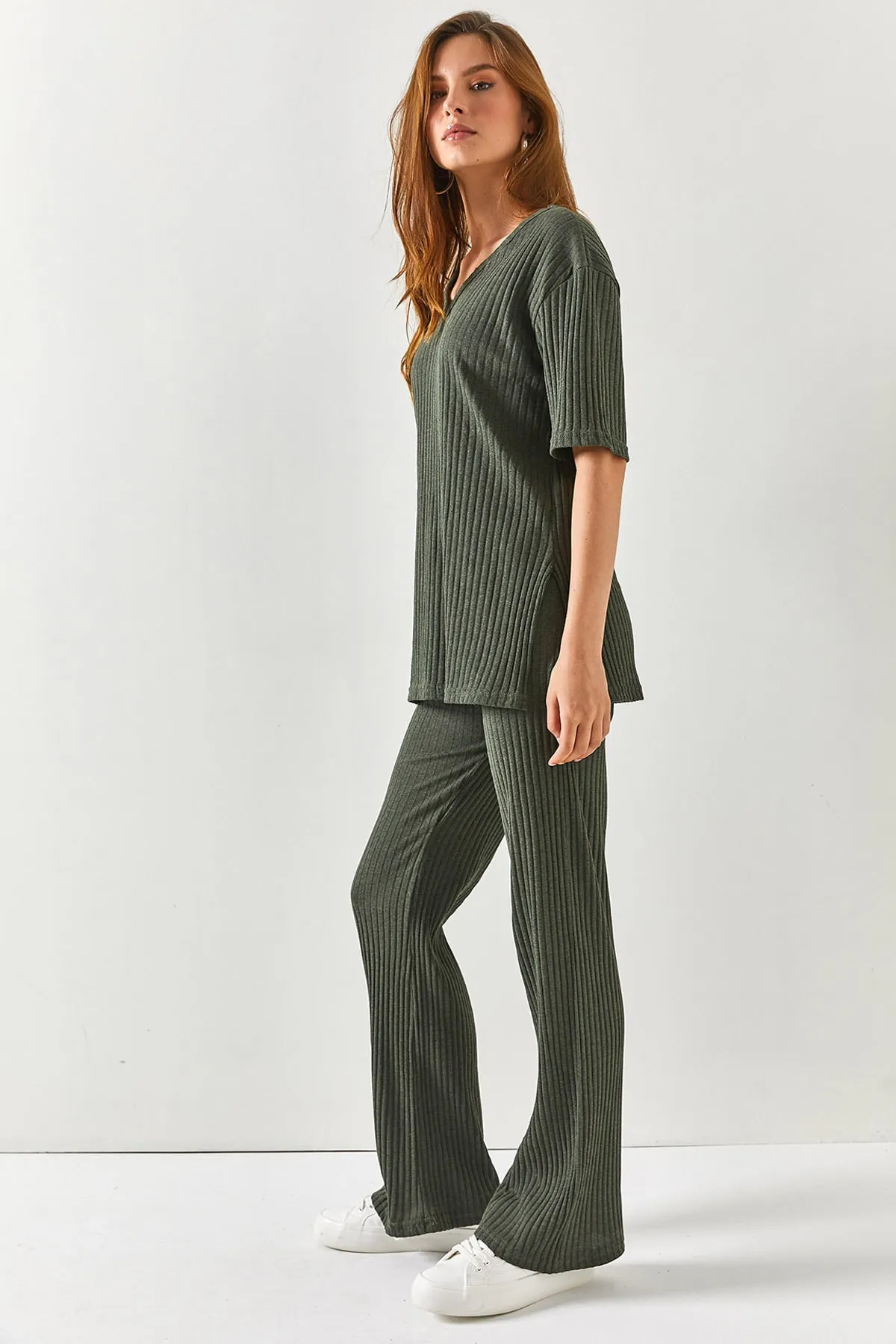 Olalook  Zweiteiler - Khaki - Regular Fit