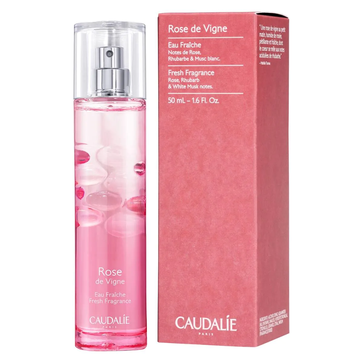 Αναζωογονητικό νερό Caudalie Rose de Vigne