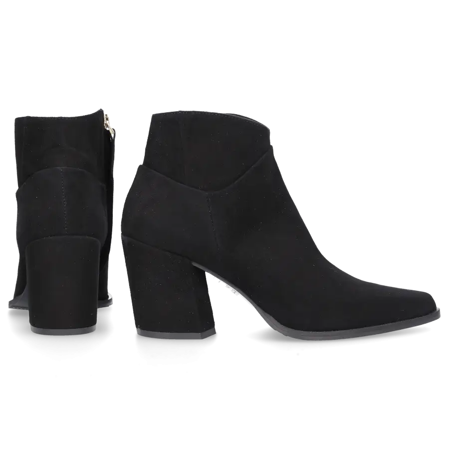 EN AVANT - Stiefeletten 3219 Veloursleder - schwarz