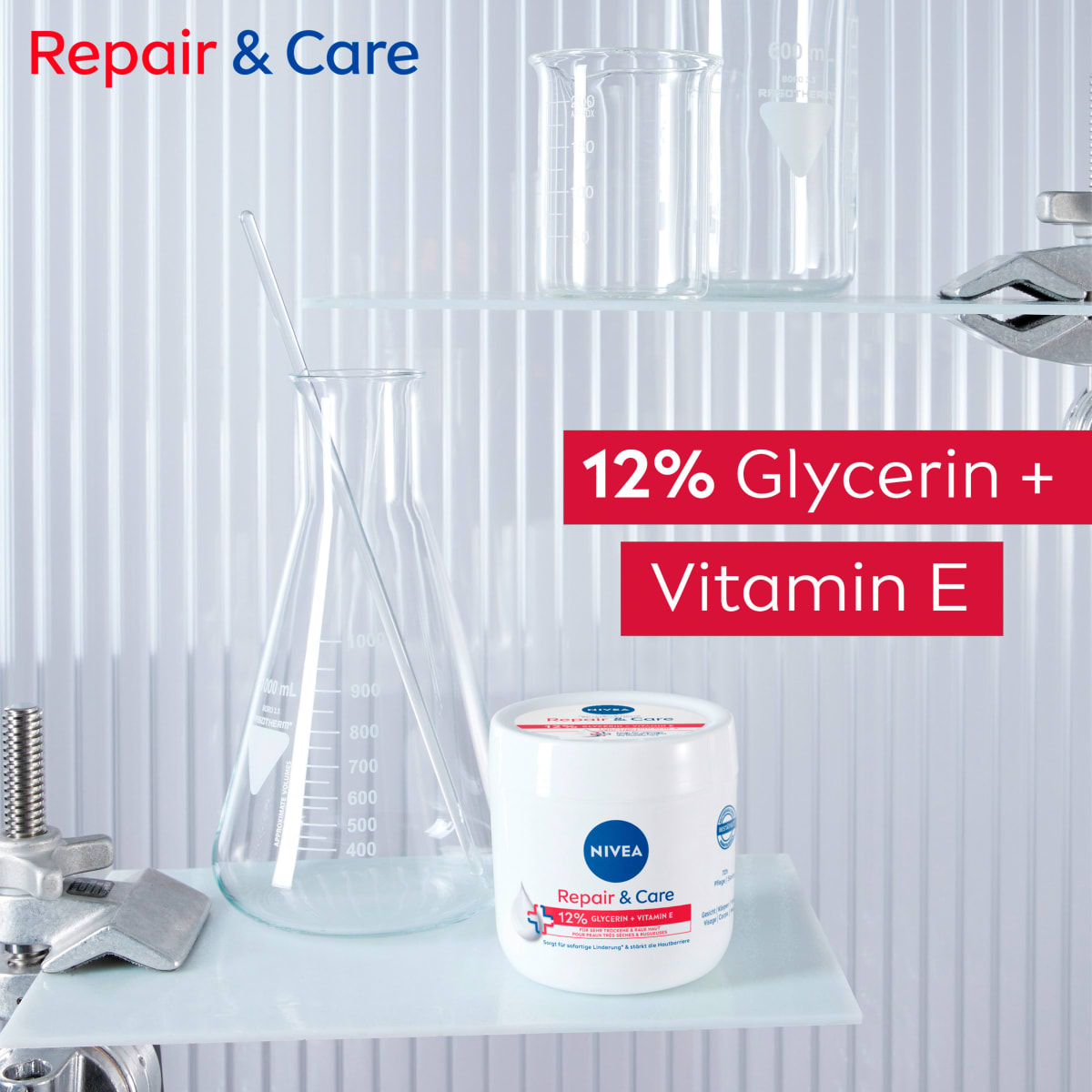 Pflegecreme Repair & Care Intensive, 400 ml