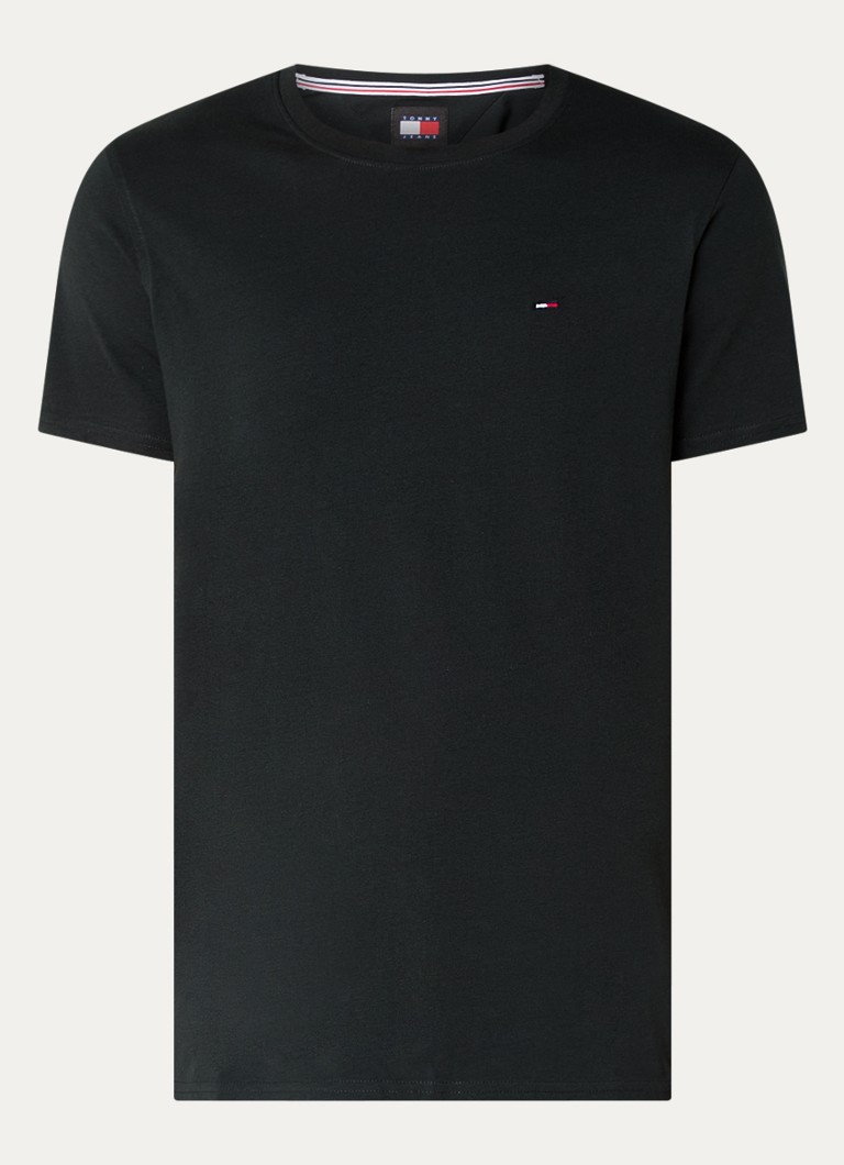 Tricou Tommy Hilfiger cu logo brodat