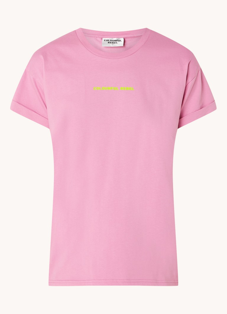 Colourful Rebel  Uni T-shirt met logo