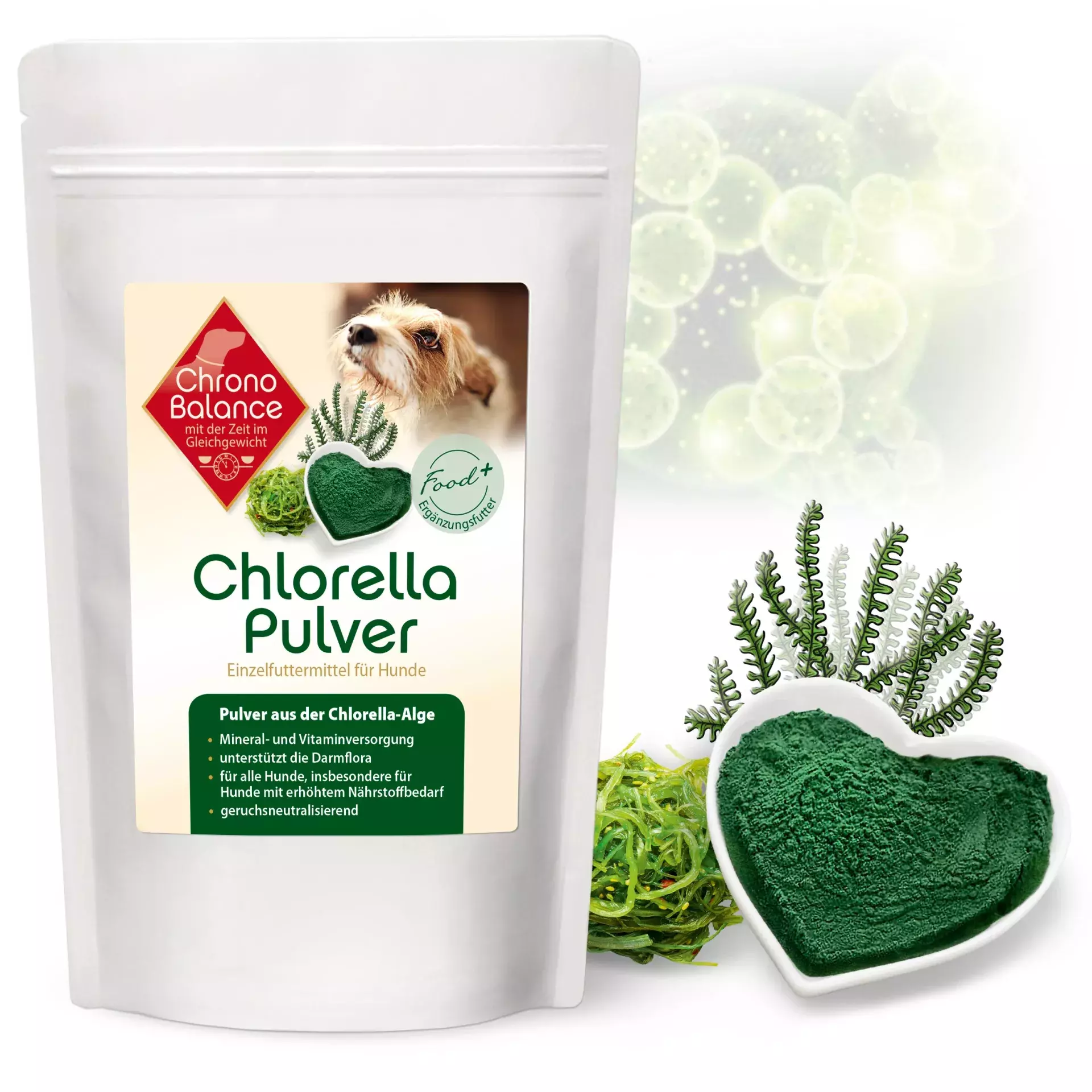 ChronoBalance Ergänzungsfutter & Aufzucht ChronoBalance Chlorella Pulver 100 g
