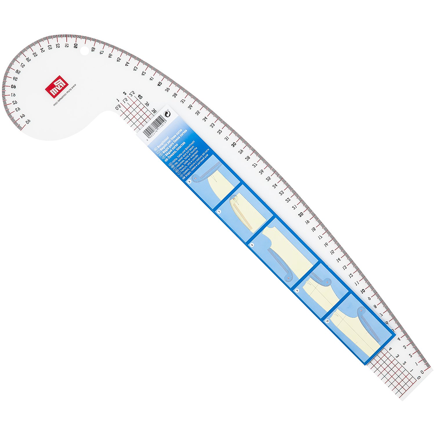 Prym Kurvenlineal, in cm-Einheit, Größe: 52,5 x 16 cm