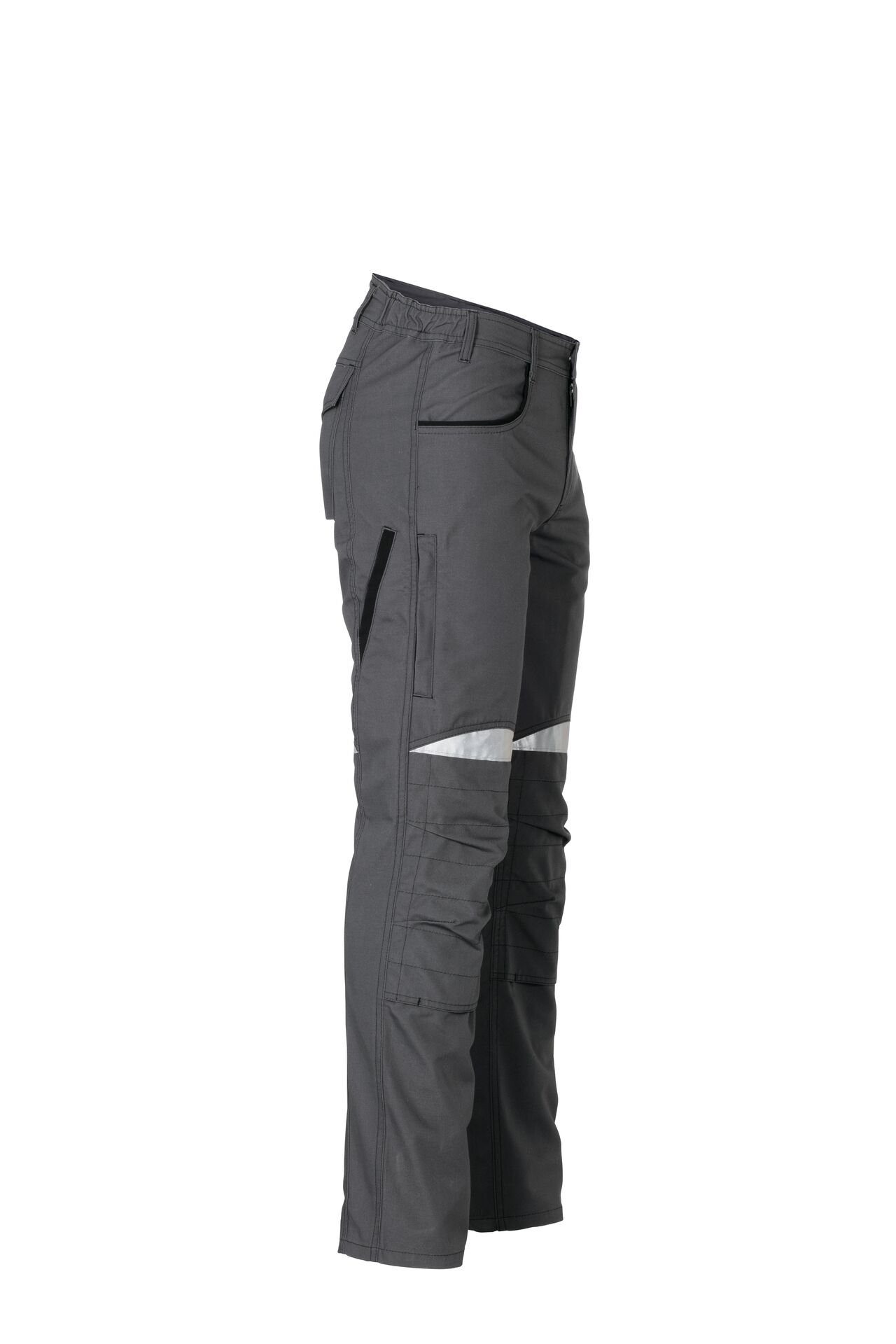 Planam Arbeitshose Bundhose DuraWork grau/schwarz Größe 52 (1-tlg)
