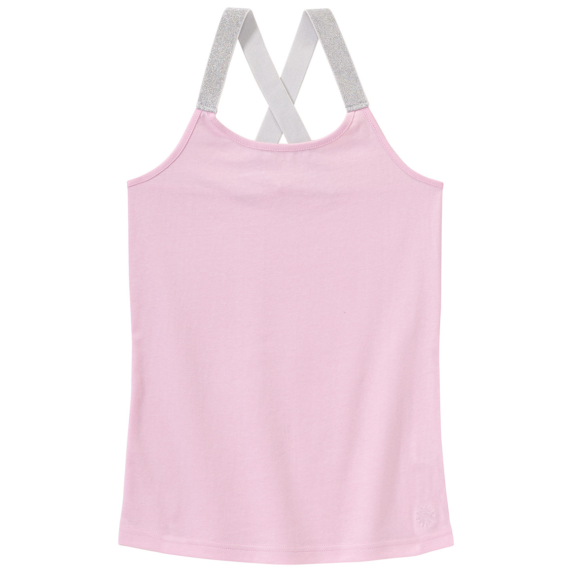 Mädchen Top mit Glitzerträgern