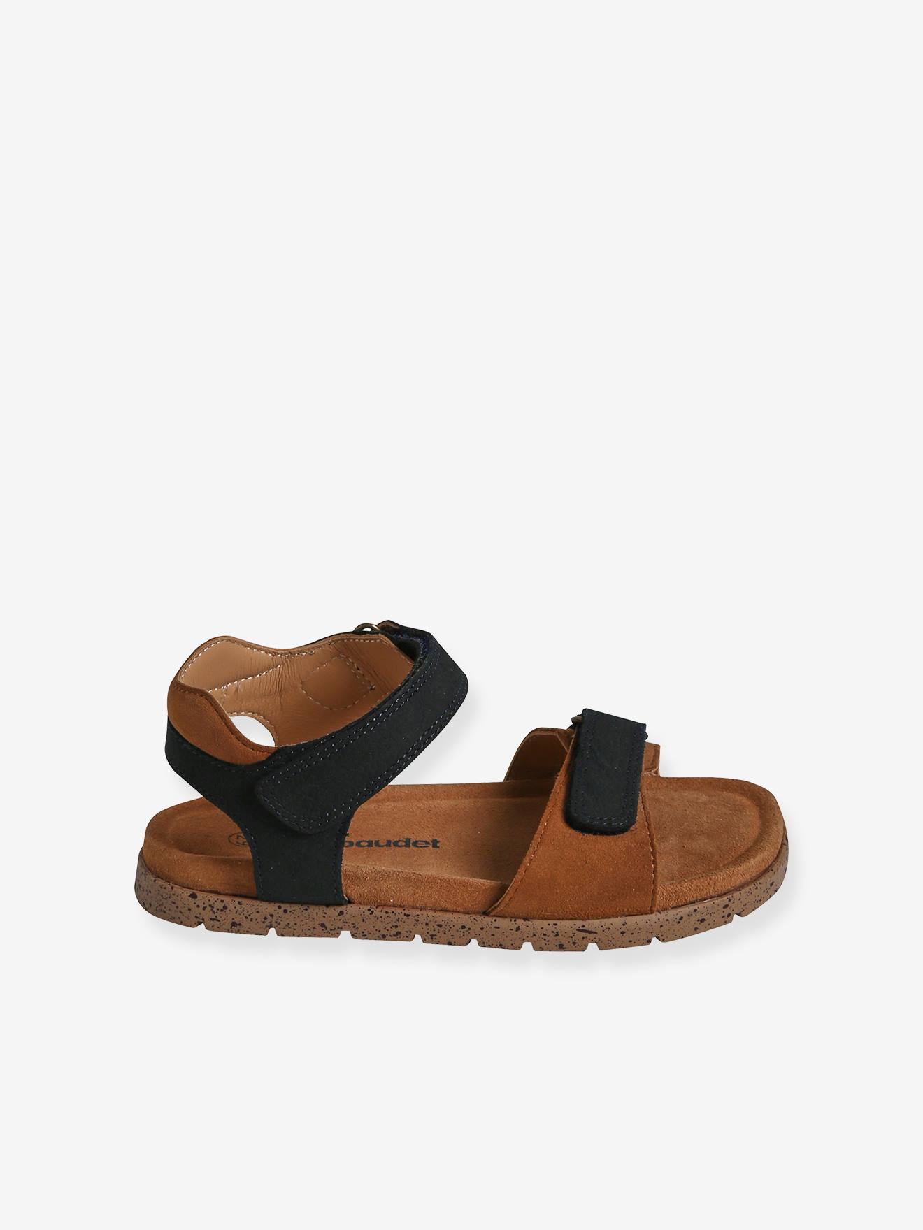 Vertbaudet Kinder Klett-Sandalen - marine