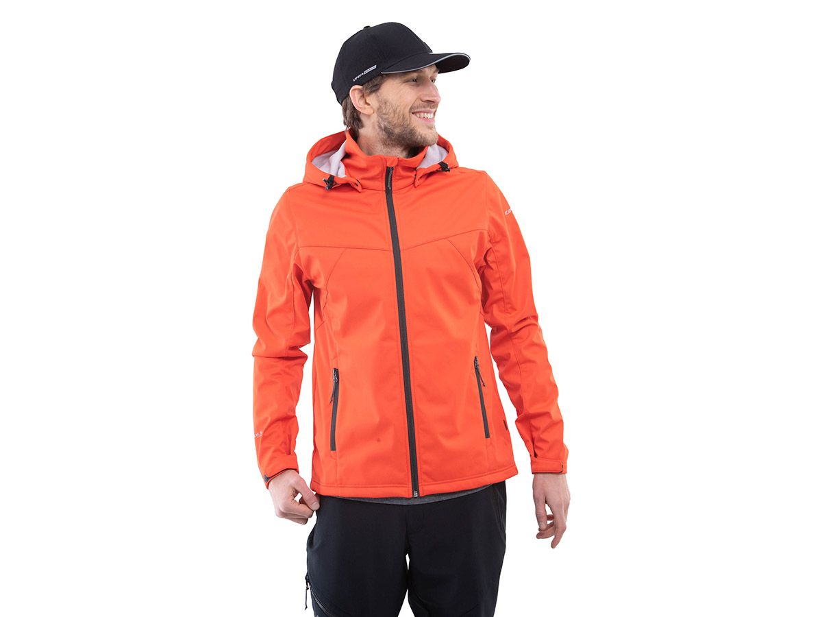 Icepeak Biggs Coral Red Herren Softshelljacke