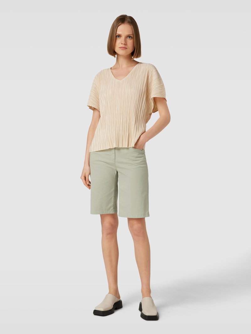 Bermudas im 5-Pocket-Design Modell 'CORA' in grün