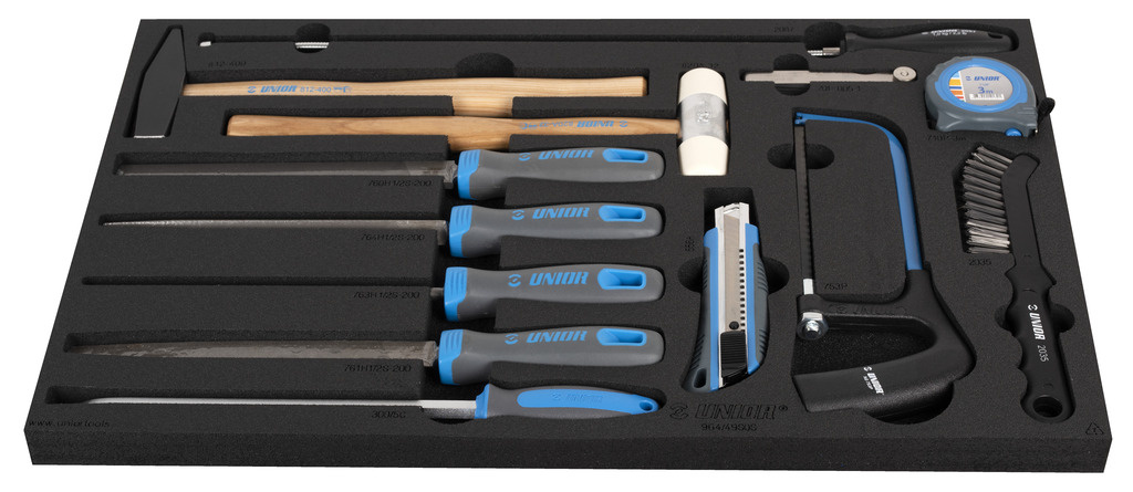 Unior 624137 1011CEV4 Filled Tool Trolley 127-piece