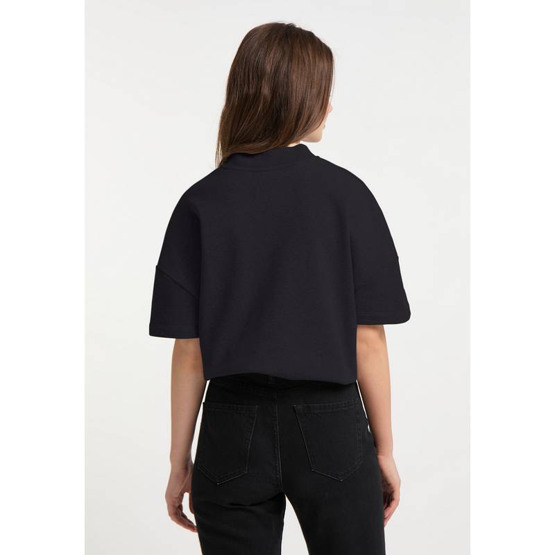 SOMWR Short Sleeve Crewneck Sweater Sweatshirt Damen